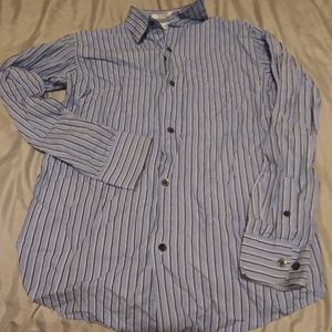 KIDS SIZE 10/12 CALVIN KLEIN DRESS SHIRT